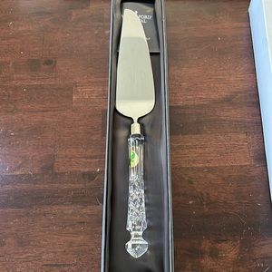 Waterford crystal Dessert Server New in box with original sticker